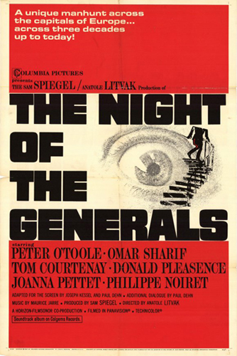 Night of the Generals poster 1967