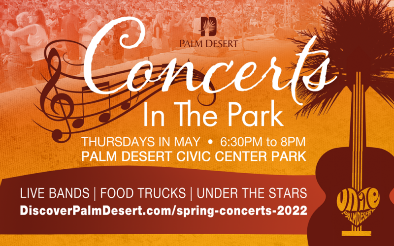 The City of Palm Desert Hosts Concerts in the Park Coachella Valley
