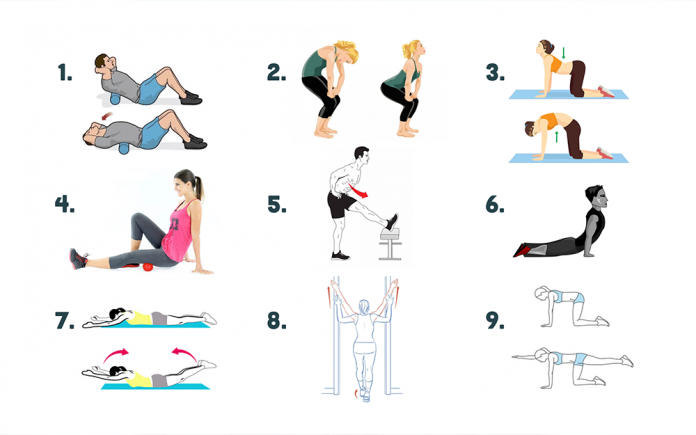 flat back exercises
